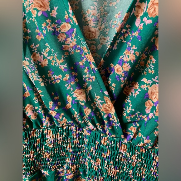 Women’s New Floral Print Maxi Dress - Picture 8 of 11